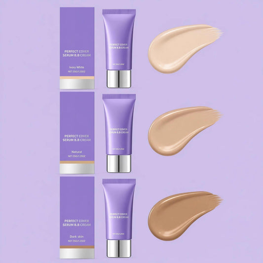 Hyaluronic Acid Hydrating BB Cream Serum for Dark Skin Tones