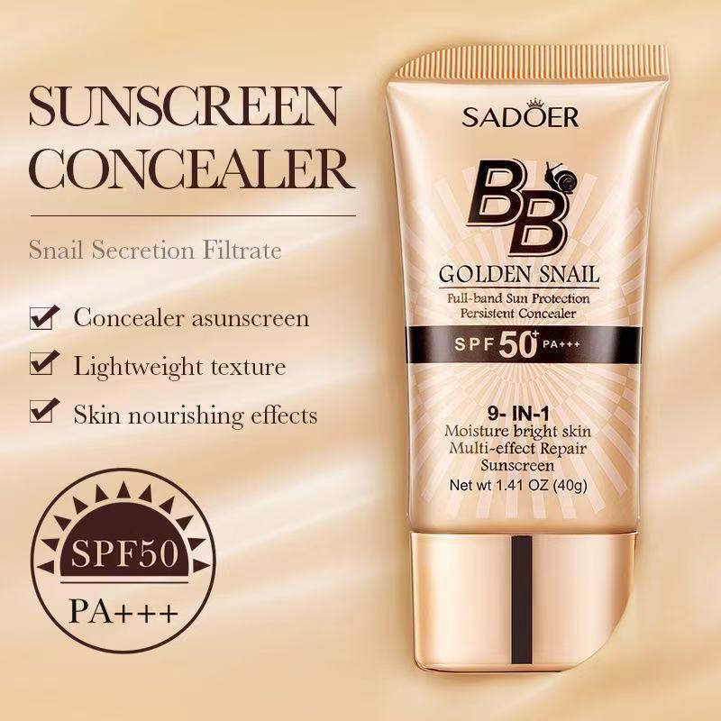 High-Coverage Waterproof Snail BB Cream
