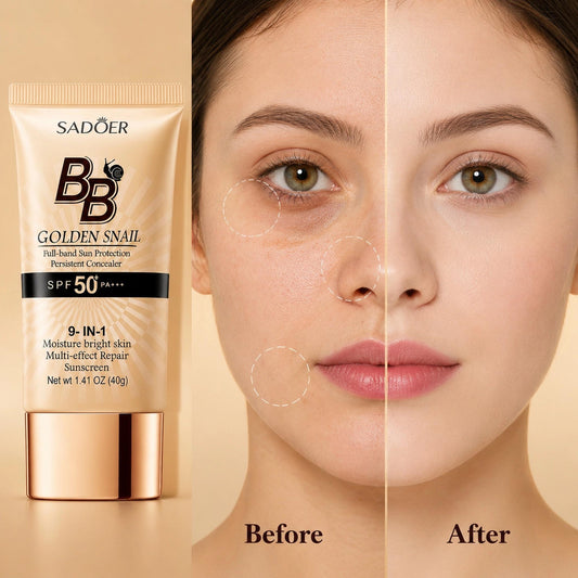 High-Coverage Waterproof Snail BB Cream
