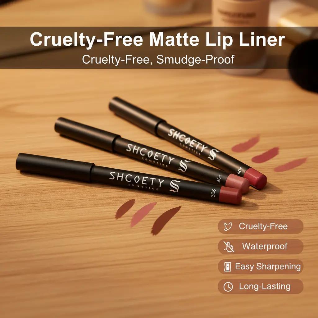 SHCOETY Cruelty-Free Dual-Ended Lip Liner &amp; Tint Combo (10g)