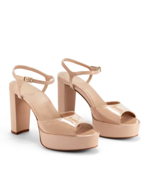 Camilla in Tan Patent