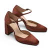 Cleo in Clove Satin