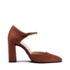 Cleo in Clove Satin