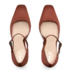Cleo in Clove Satin