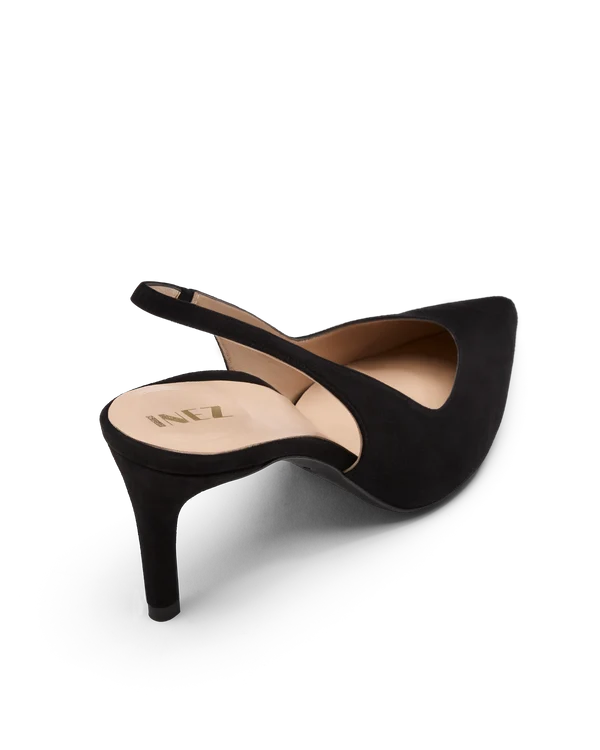 Mia in Black Suede
