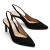 Mia in Black Suede