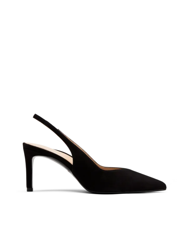 Mia in Black Suede