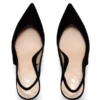 Mia in Black Suede