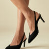 Mia in Black Suede