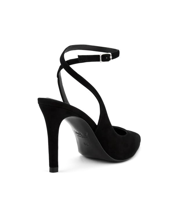 Portia in Black Suede