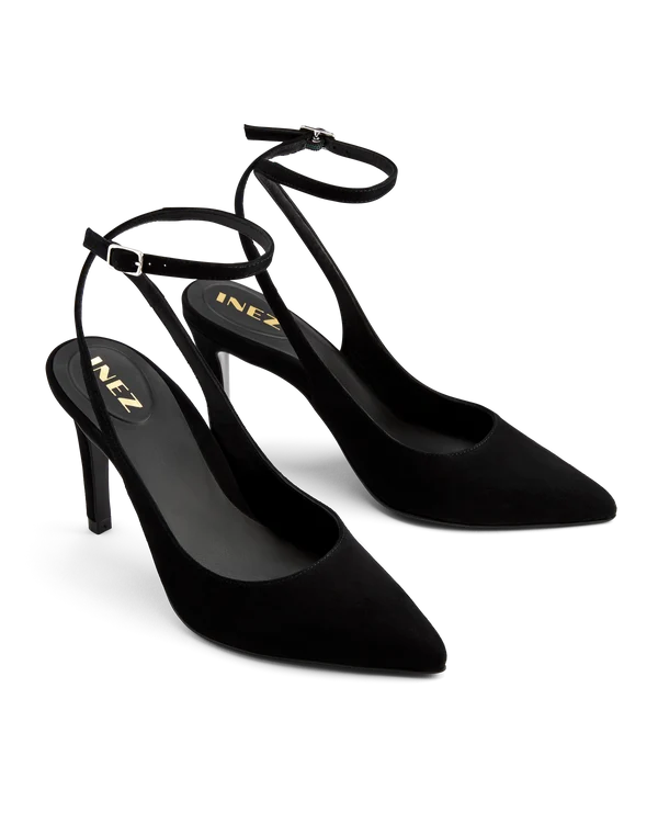 Portia in Black Suede