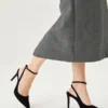 Portia in Black Suede